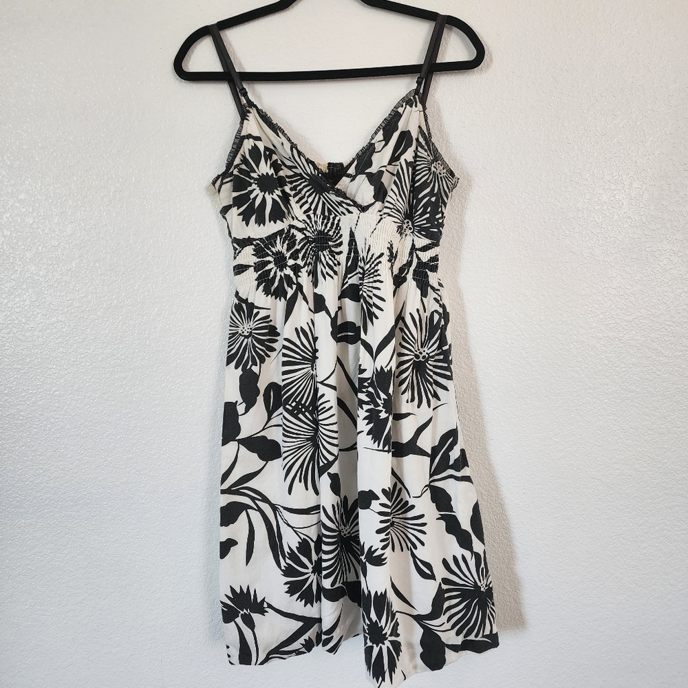 Speed Control black and white midi dress sz L
